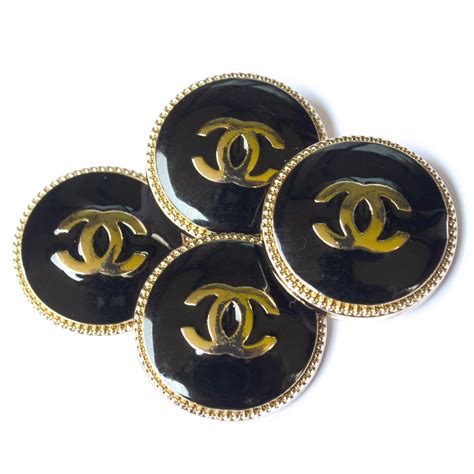 vintage buttons chanel|authentic vintage chanel buttons.